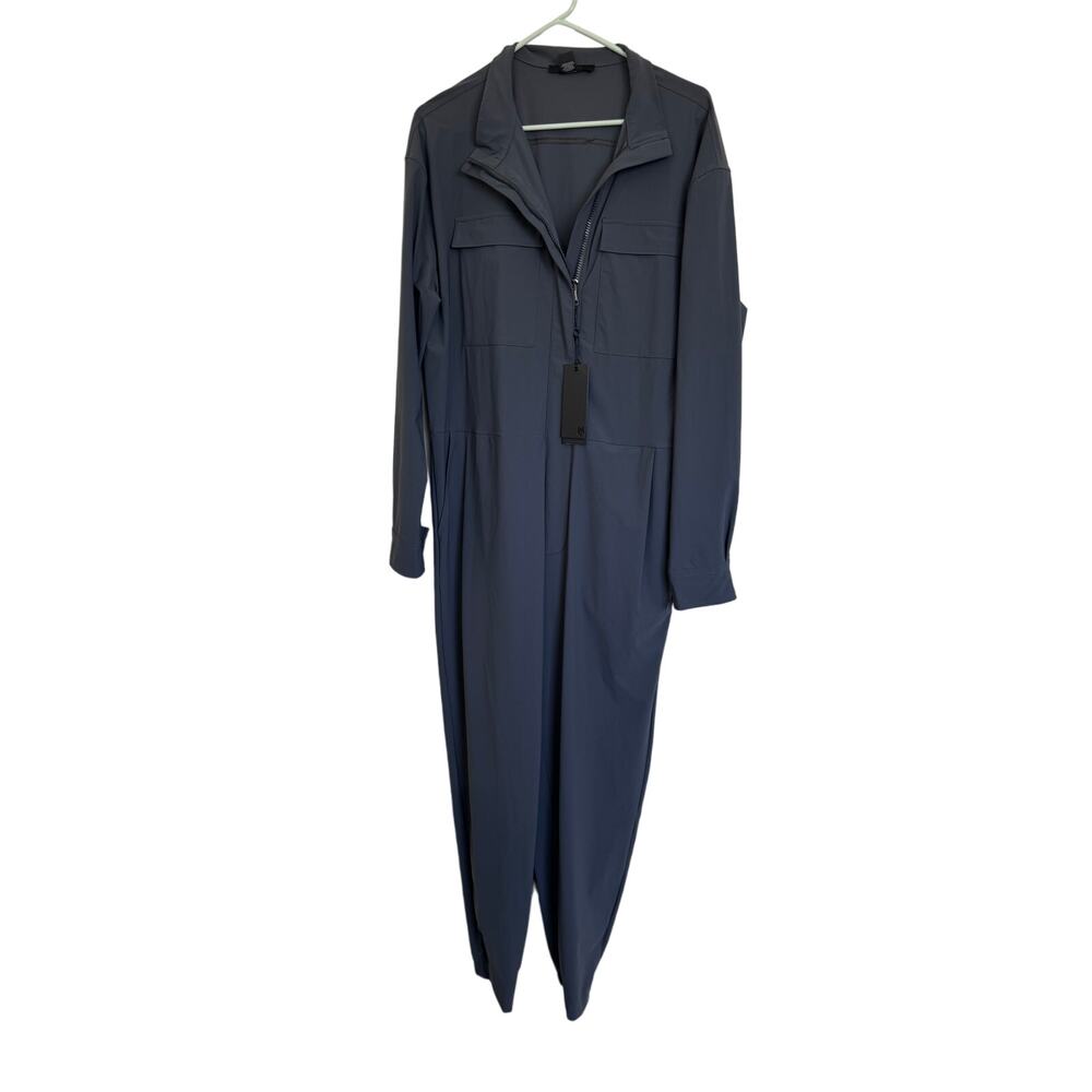 NWT Greyson Womens Evren Pant Jumpsuit in Anthracite Size Large - Picture 6 of 9